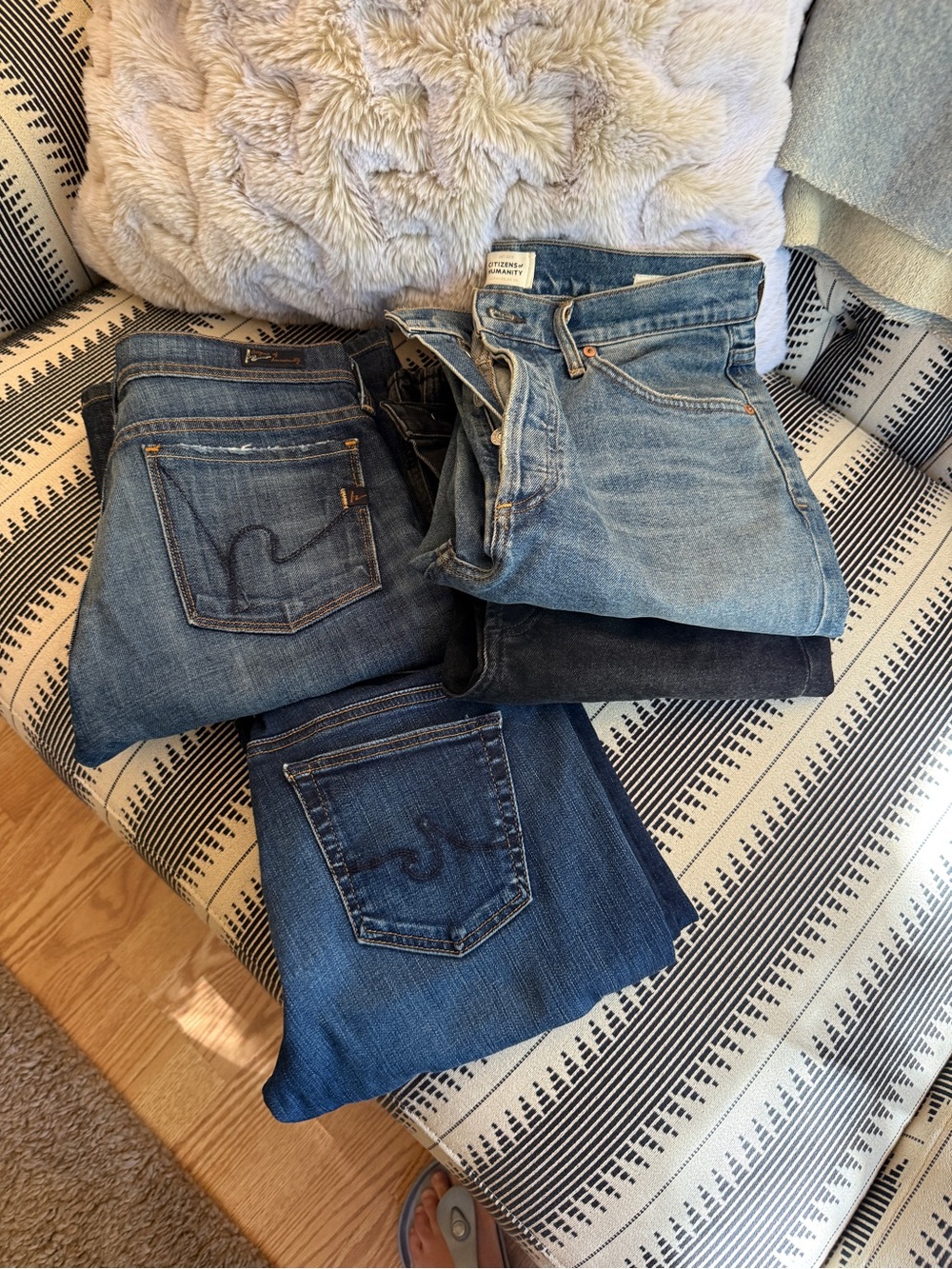 Bundle of designer jeans - all size 28